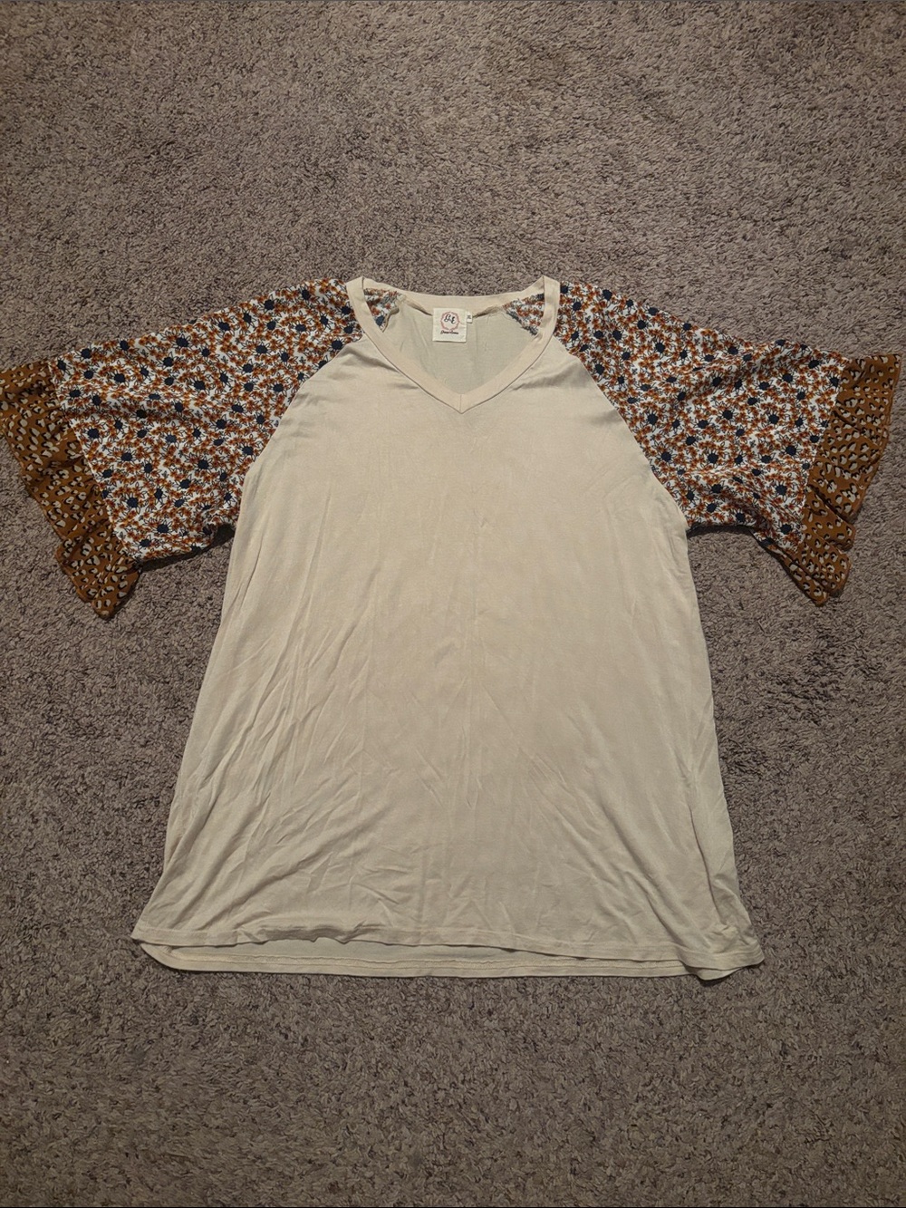 G&E Grace & Emma Boho Blouse Top XL